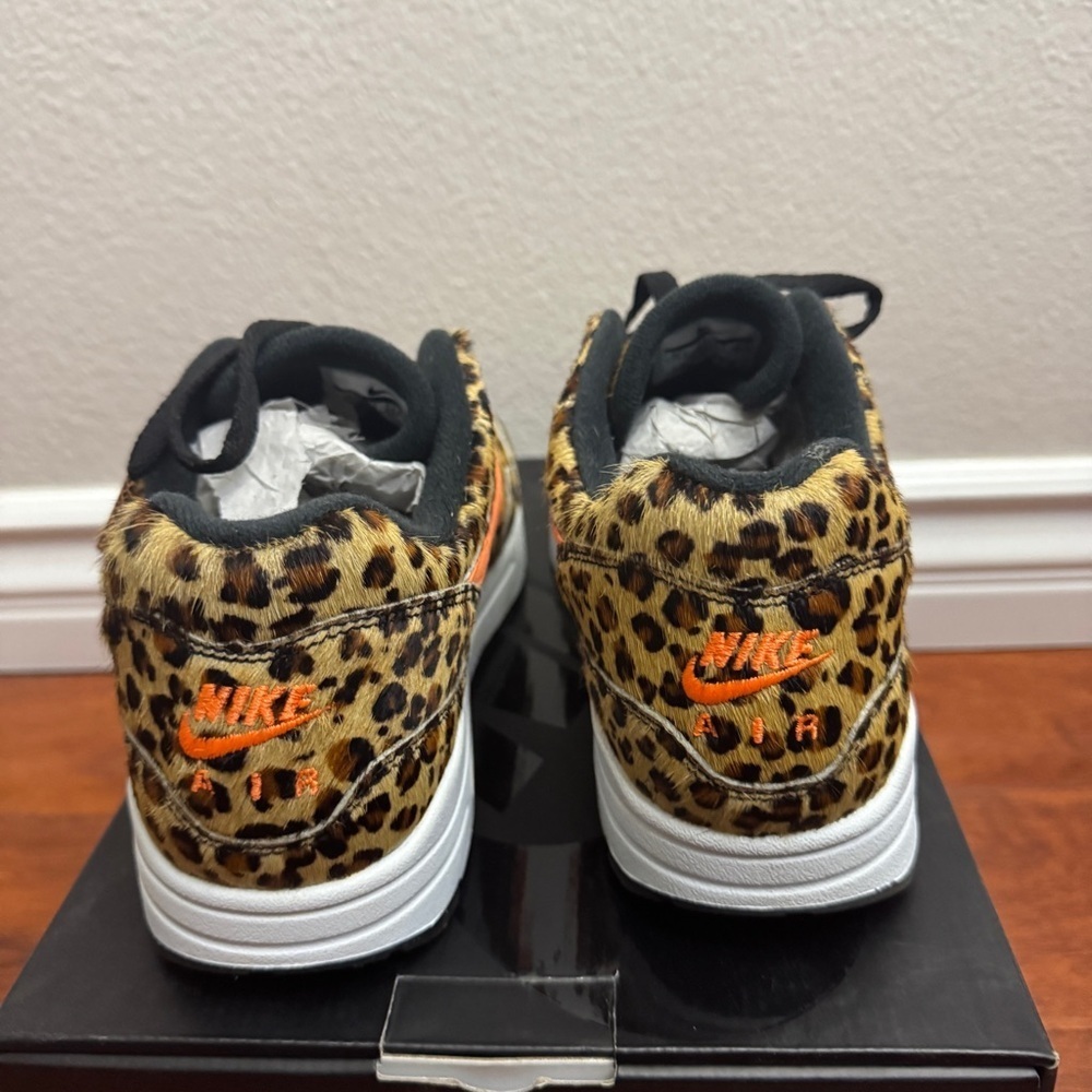 Nike Air Max 1 atmos Animal 3.0 Leopard Size 10.5 - Picture 4 of 9